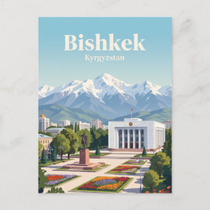 Bischkek Kirgisistan Postkarte