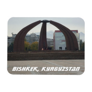 Bischkek Siegesplatz - Kirgisistan Magnet