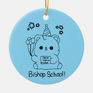 Bischof 2025 keramik ornament