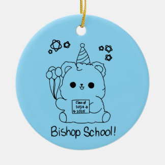Bischof 2025 keramik ornament