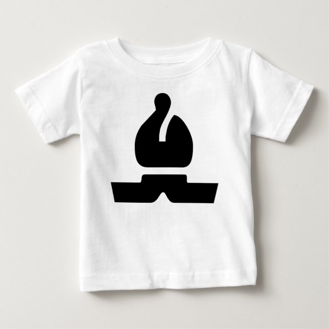 Bischof Baby T-shirt (Vorderseite)