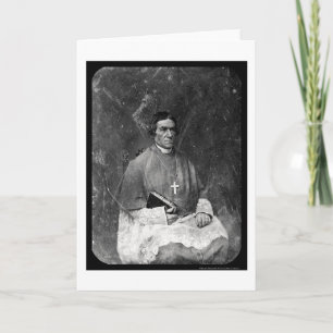Bischof Baraga Daguerreotyp 1844 Karte