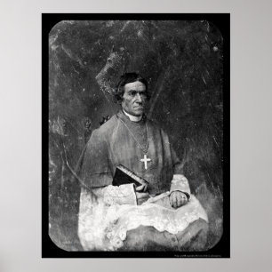 Bischof Baraga Daguerreotyp 1844 Poster