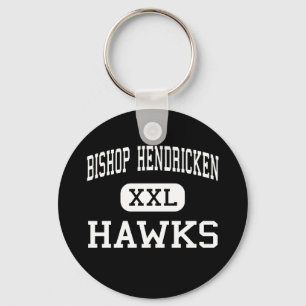 Bischof Hendricken - Hawks - Hoch - Warwick Schlüsselanhänger