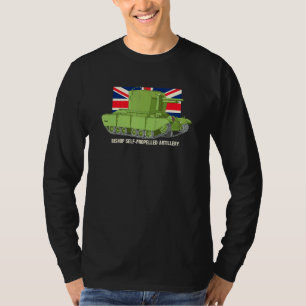 Bischof selbstfahrende Artillerie WW2 Abbildung Br T-Shirt