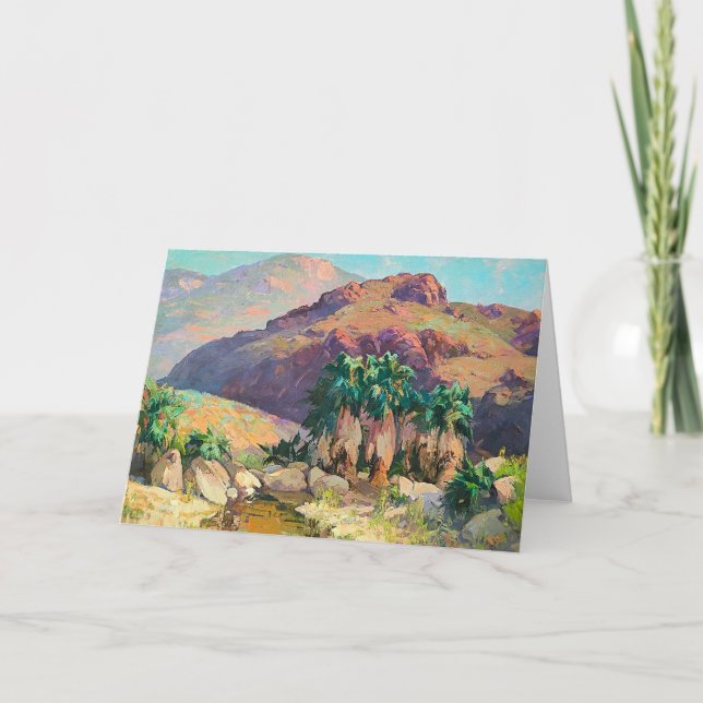 Bischoff - Palm Canyon Karte (Vorderseite)