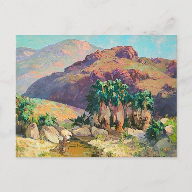 Bischoff - Palm Canyon Postkarte (Vorderseite)