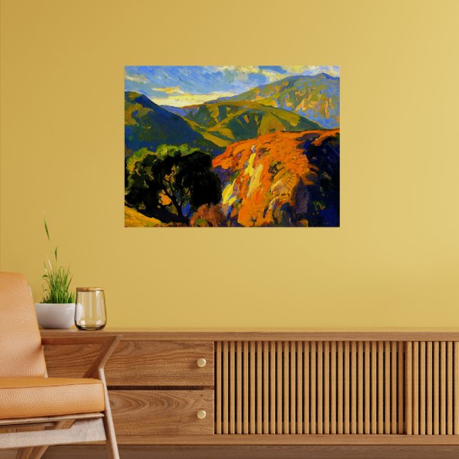 Bischoff - Pasadena Foothills Poster (Wohnzimmer 2)