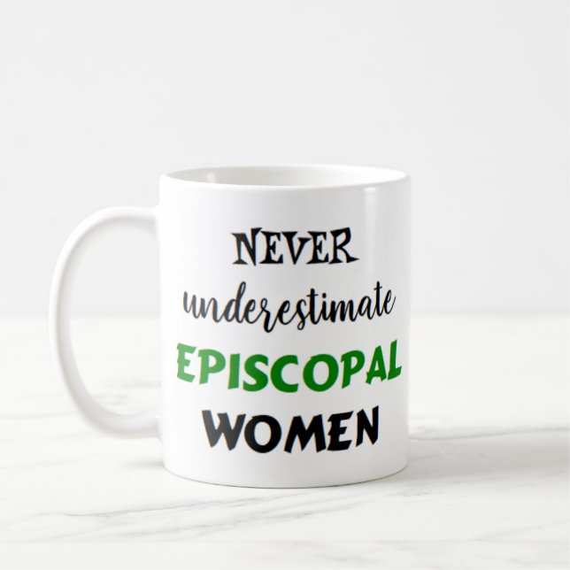 bischöfliche Frauen Kaffeetasse (Links)