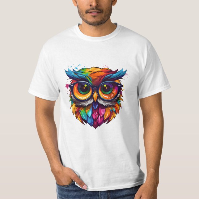 Bischofslibrarian: Graffiti Colorful T - Shirt Art (Vorderseite)