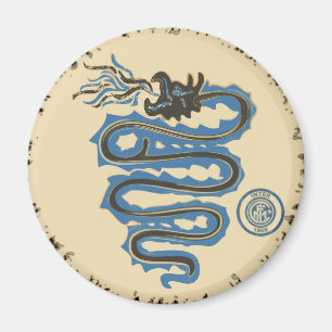 Biscione Nerazzurro Inter- (Drache) Magnet