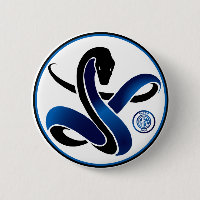 Biscione Nerazzurro Inter (Schlange Button)