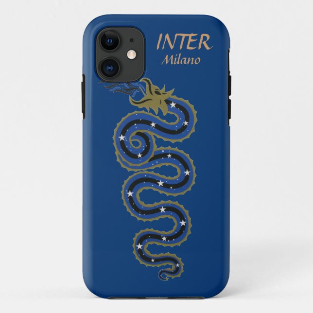 Biscione Nerazzurro, iphone 5 Fall (blau) Case-Mate iPhone Hülle (Rückseite)