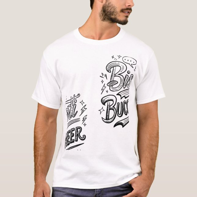 Biscotti Buccaneer T - Shirt Design 👕 ✅ (Vorderseite)