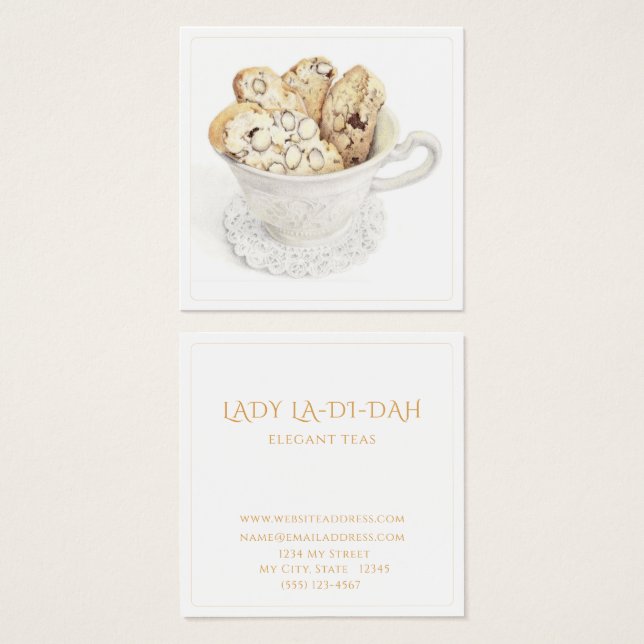 BISCOTTI Business / Calling Card (Vorne & Hinten)
