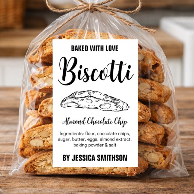 Biscotti Custom Maßgeschneiderte Bezeichnung BIS00 Weinetikett (Von Creator hochgeladen)