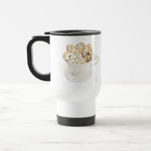 BISCOTTI Reisebecher + Initiale