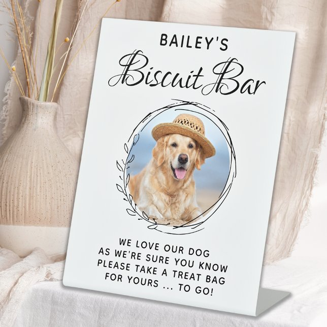 Biscuit Bar Pet Foto Leckerei Gastgeschenk Hochzei Sockelschild (Von Creator hochgeladen)