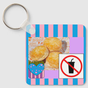 Biscuit Schlüsselanhänger