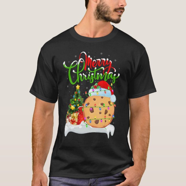 Biscuit   Xmas Decorations Santa Biscuit Christmas T-Shirt (Vorderseite)