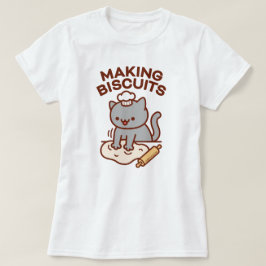 BISCUITS Funny Cat T-Shirt