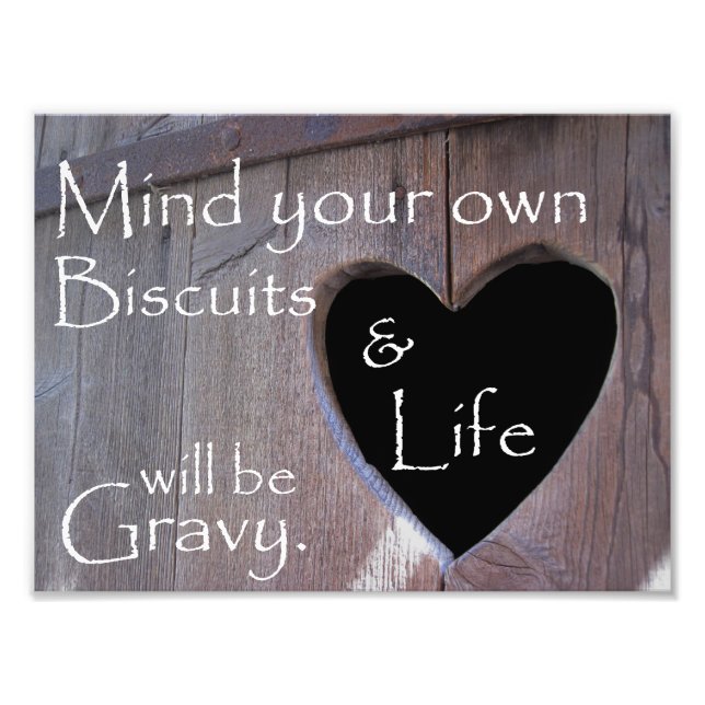 Biscuits & Gravy Poster (Vorne)