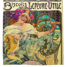Biscuits Lefevre-Utile von Alphonse Mucha (1896)