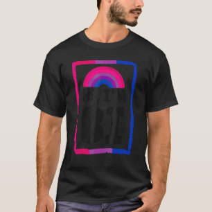 Bisexual Bi Pride Flag Hi I m Bi T-Shirt