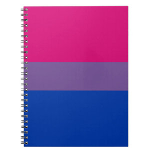 Bisexual Bi Pride Flag Notizblock