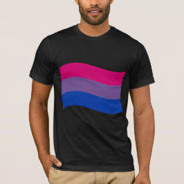 BISEXUAL FLAG WAVING T-Shirt