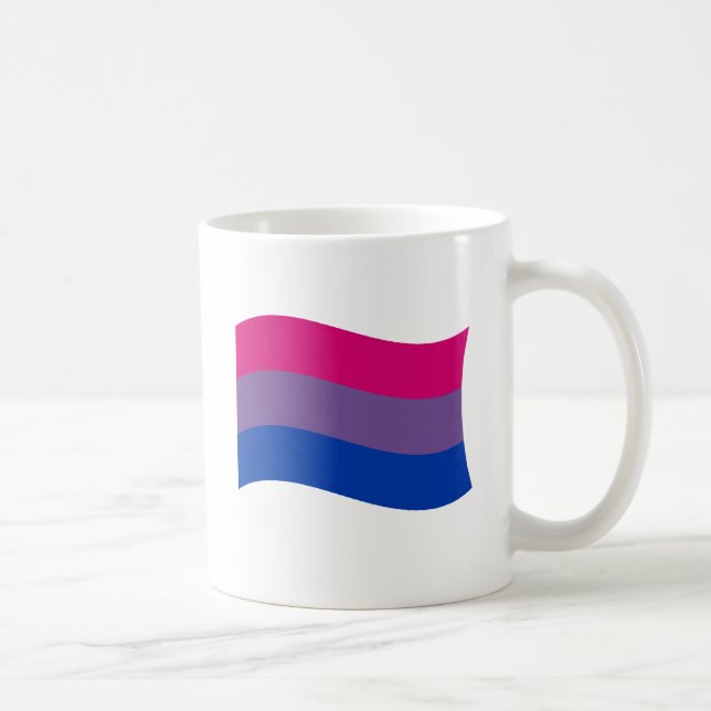 BISEXUAL FLAG WAVING TASSE (Rechts)