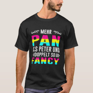 Bisexual Gay Bi LGBTQ mehr als Peter T-Shirt