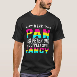 Bisexual Gay Bi LGBTQ mehr als Peter T-Shirt