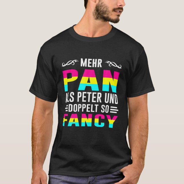 Bisexual Gay Bi LGBTQ mehr als Peter T-Shirt (Vorderseite)