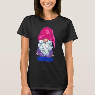 Bisexual Gnome Beanie Bisexual Pride LGBTQ Bisexue T-Shirt