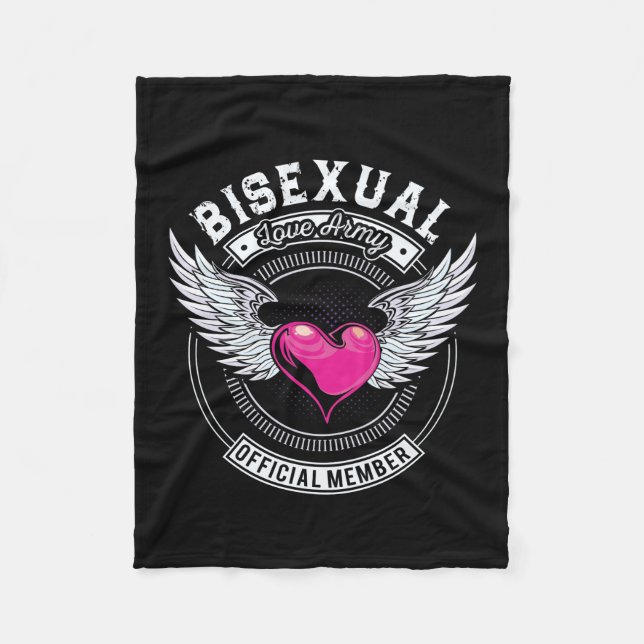 Bisexual-Liebe-Armee-Decke Fleecedecke (Vorderseite)