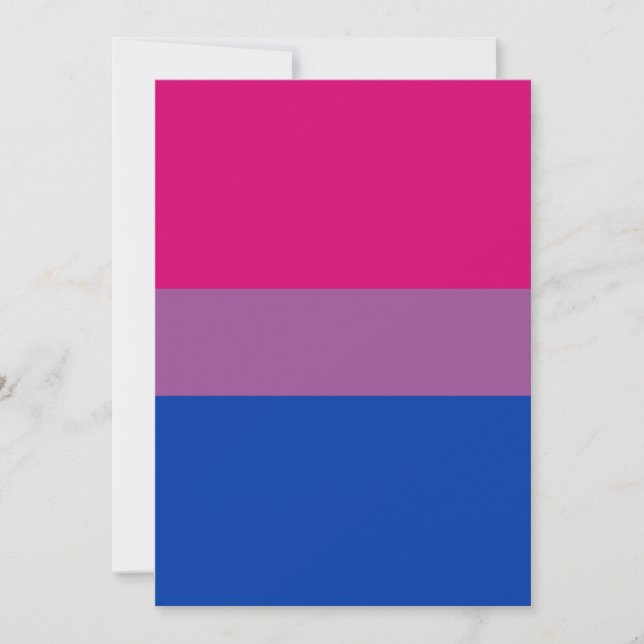 Bisexual Pride Flag (Vorderseite)