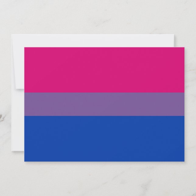 Bisexual Pride Flag (Vorderseite)