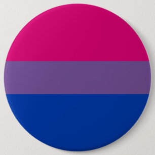 Bisexual Pride Flag Button