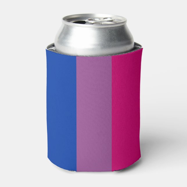 Bisexual Pride Flag Dosenkühler (Kanne Vorderseite)