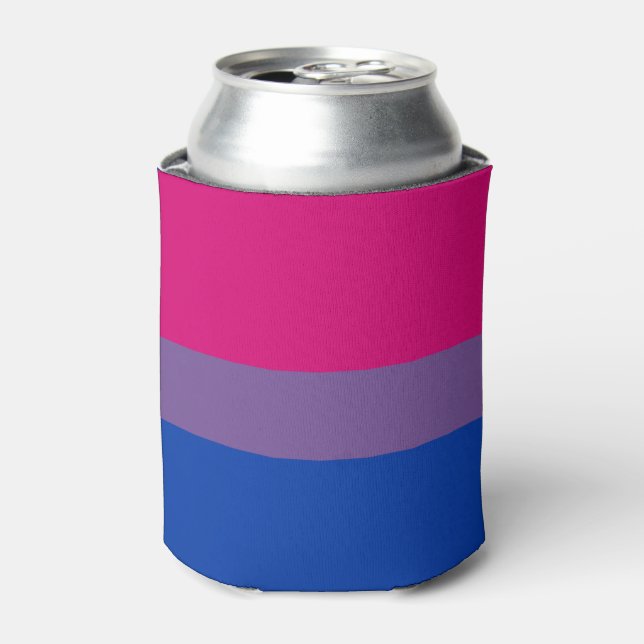 Bisexual Pride Flag Dosenkühler (Kanne Vorderseite)