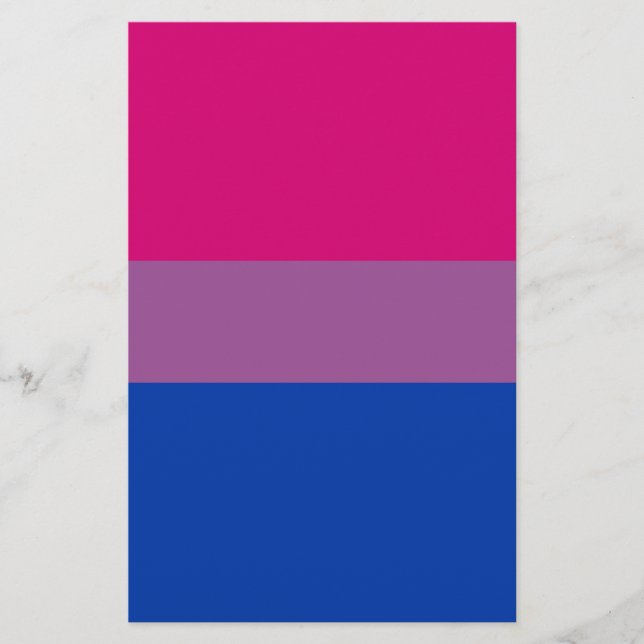 Bisexual Pride Flag Flyer (Vorne)