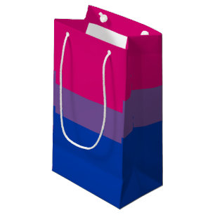 Bisexual Pride Flag Kleine Geschenktüte