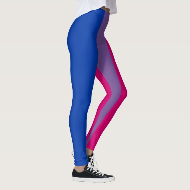 Bisexual Pride Flag Leggings (Rechts)