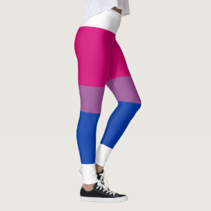 Bisexual Pride Flag Leggings