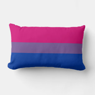 Bisexual Pride Flag Lendenkissen