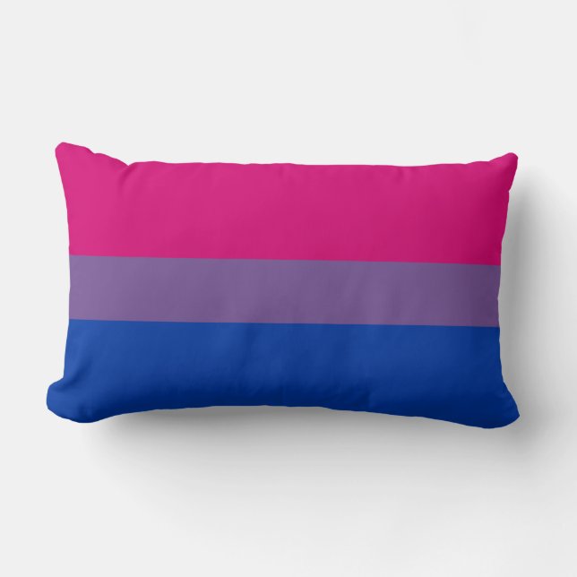 Bisexual Pride Flag Lendenkissen (Vorderseite)