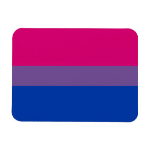 Bisexual Pride Flag Magnet
