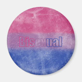 Bisexual pride flag magnet