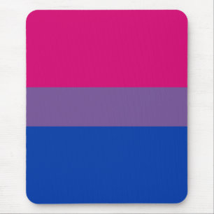 Bisexual Pride Flag Mousepad